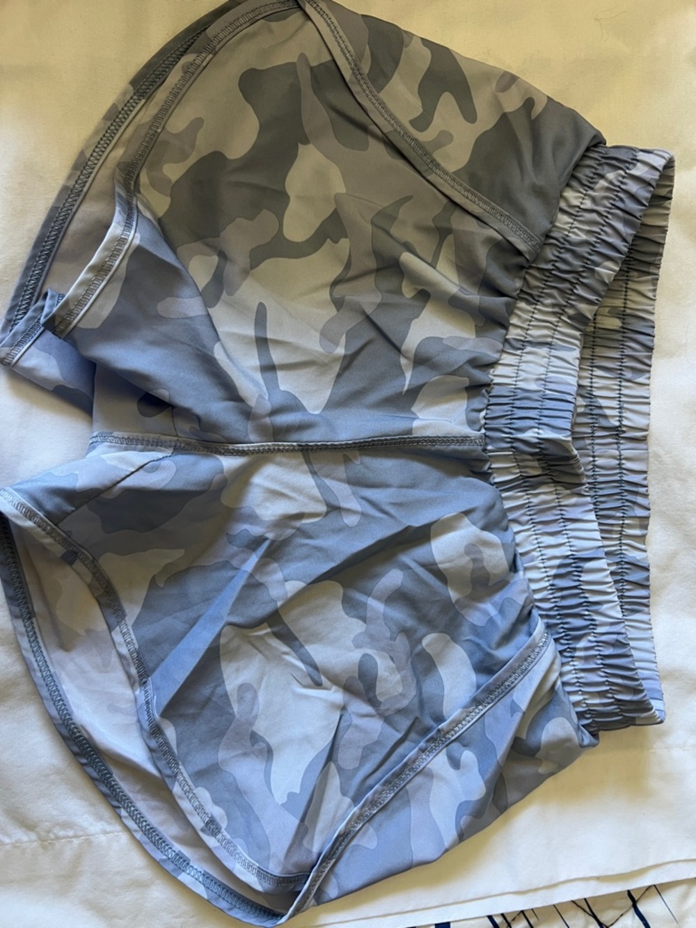 all in motion Gray Camo Kids Athletic Shorts